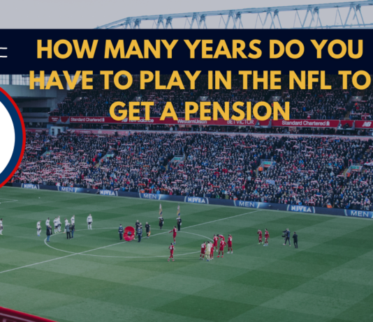 how many years do you have to play in the nfl to get a pension