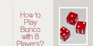 how to play bunco with 8 players